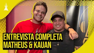 Matheus e Kauan falam sobre "Expectativa x Realidade" e cantam seus sucessos - Gazeta FM