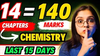 Chemistry Most Imp. Chapters for NEET 2024🔥| Score 140+ Marks | Chemistry High Weightage Chapters