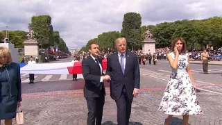 See President Trump's Awkward Handshake That Lasted Nearly 30 Seconds