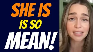 SHE'S TERRIBLE - Emilia Clarke SHOWS WHAT Jason Momoa Really Thinks of Amber Heard | Celebrity Craze