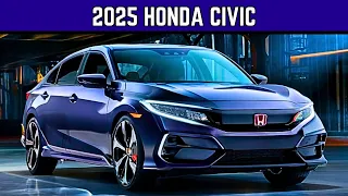 The Next-Gen 2025 HONDA CIVIC is Here! Sexiest Sedan Ever Made - Auto Pulse Zone