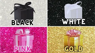 Choose your gift 🤩💝🤮 4 gift box challenge | How lucky are you? |#pickonekickone #giftboxchallenge