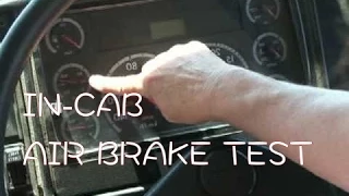 How To Pass Air Brake Test