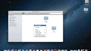 How to create new folder on a mac