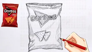 How to Draw Doritos Packet | #Doritos #packet