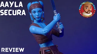 Star Wars Black Series Aayla Secura Unboxing and Indepth