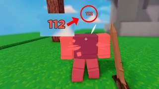 This kit does a lot of damage... (Roblox Bedwars)