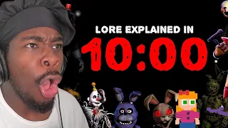 FNAF LORE EXPLAINED IN 10 MINUTES!