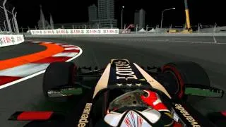 rFactor F1 2013 Marina Bay Singapore Lotus E 21