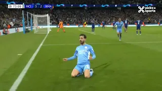 Champions League 26/04/2022 / Goal Bernardo Silva against Real Madrid