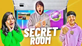 WE BUILD A HIDDEN SECRET ROOM IN OUR HOUSE | Rimorav Vlogs