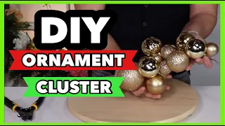 NEW CHRISTMAS DECORATION IDEAS / How To Make A Christmas Ornament Clusters ( ramon at home )