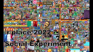 Reddit Place (/r/place) 2022 - Full 72h (90fps) TIMELAPSE