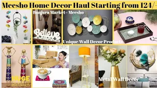 Meesho Home Decor Haul 2024 | Meesho Home Decor | Affordable Wall Decor Items Starting from 130 /-