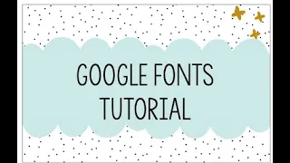 Adding Google Fonts to Google Apps