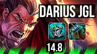 DARIUS vs HECARIM (JGL) | Rank 8 Darius | NA Challenger | 14.8