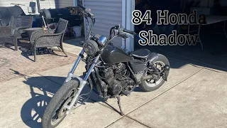 1984 Honda Shadow VT500!!