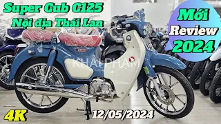 Review Honda SUPER CUB C125 2024 màu Xanh hoàn toàn mới đã có mặt tại CH Mai Duyên. Khải Phạm #cup