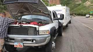 2nd Gen Cummins 24V Pulls 22,540 lbs up Rockies  | DPS Sequential Turbo Kit keeps EGTs below 1190 F.