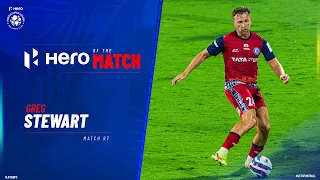 Greg Stewart - Hero of the Match | JFC 3-0 KBFC | Match 87 Hero ISL 2021-22