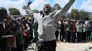 Machakos school vs lukenya school basketball HYPED WARM UPS🔥🔥