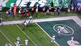 J-E-T-S Sam Donald TD pass vs NY Giants