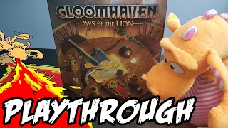 Gloomhaven: Jaws of the Lion - Solo Playthrough - Setup and Scenario #1