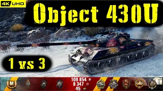 World of Tanks Object 430U Replay - 8 Kills 8.5K DMG(Patch 1.4.1)
