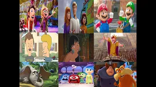 1 second from 55 animated movies