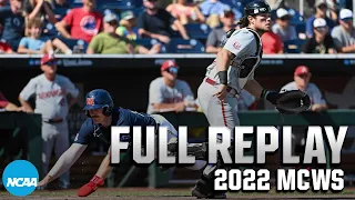 Ole Miss vs. Arkansas: 2022 Men's College World Series semifinals Game 2 | FULL REPLAY