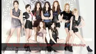 소녀시대 (Girls Generation)-The Boys-Japanese, Korean,and English Mash-Up