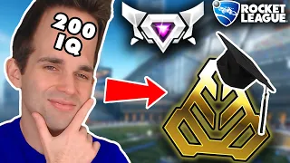 200 IQ Tips to Get out of Gold | ROAD TO SUPERSONIC LEGEND Rocket League Hoops SSL #6