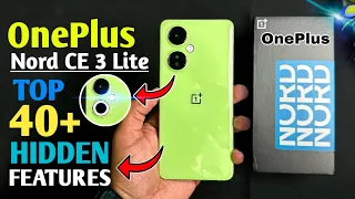 OnePlus Nord CE 3 Lite 5G Top 40++ Hidden Features | Oneplus Nord CE 3 Tips & Tricks | Nord CE 3 5G