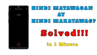 SOLVED!!! Hindi Maka received ng Tawag at Hindi Matawagan ang Android Phone mo? Fix in 1 Minute