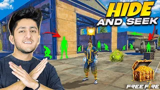 Playing Hide & Seek In Mill 1 Vs 30 Chor Police In Free Fire - Garena Free Fire