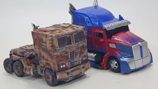 Transformers AOE Leader Size Repaint Evasion Optimus Prime Knight Optimus Prime Truck Car Robot Toys