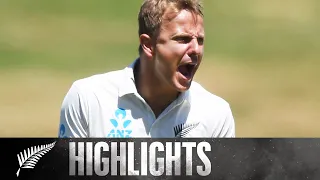 NZ Wrap Up Series Sweep | HIGHLIGHTS | 2nd Test, Day 4 - BLACKCAPS v Windies, 2017