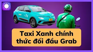 Taxi Xanh SM chính thức đối đầu với Grab và Gojek