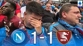 🤬 RIMANDATA... NAPOLI-SALERNITANA 1-1 | LIVE REACTION NAPOLETANI dallo STADIO MARADONA