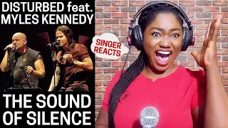 OPERA SINGER REACTS TO Disturbed - The Sound Of Silence feat. Myles Kennedy [Live in Houston]