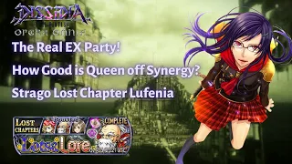 It’s an EX Party! | Ashe+Queen Combo | Strago LC | Commentary#4 [DFFOO GL - Vol#148]