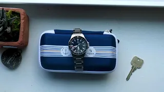 Yema NavyGraf Marine Nationale GMT Watch