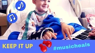 "Keep It Up" inspirational song Childhood Cancer Awareness - 123 Andrés & Sugar Free Allstars