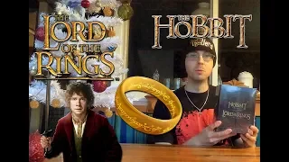 The Hobbit and Lord of the Rings trilogy extended edition Blu-ray unboxing