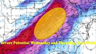 Severe weather in the Midwest getting more likely for next week