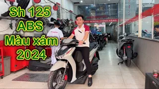 Sh 125 ABS màu xám 2024/ Giá bán sh 125 2024 - Nam hihi