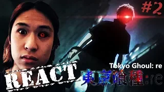 DrunkyBearAslax Reacting to | Tokyo Ghoul:re - Episode 2