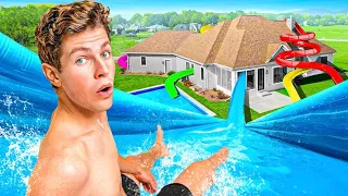 I Built a Waterpark In My House!