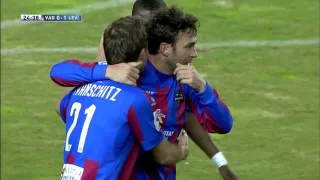 Gol de Víctor Casadesús (0-1) en el Real Valladolid - Levante UD - HD