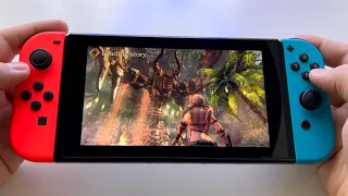 Blades of Time - part 1 | Nintendo Switch handheld gameplay